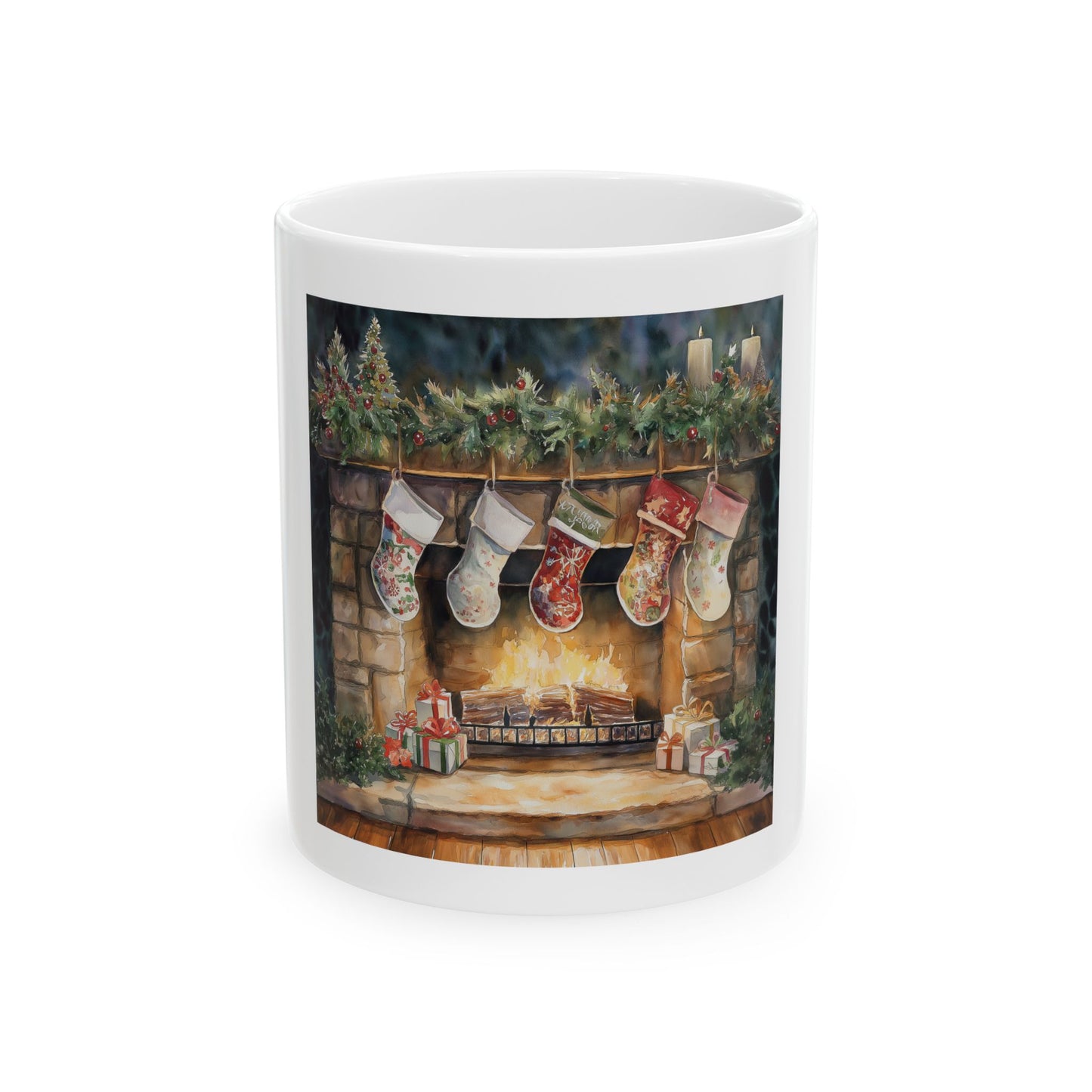 Christmas Campfire Mug