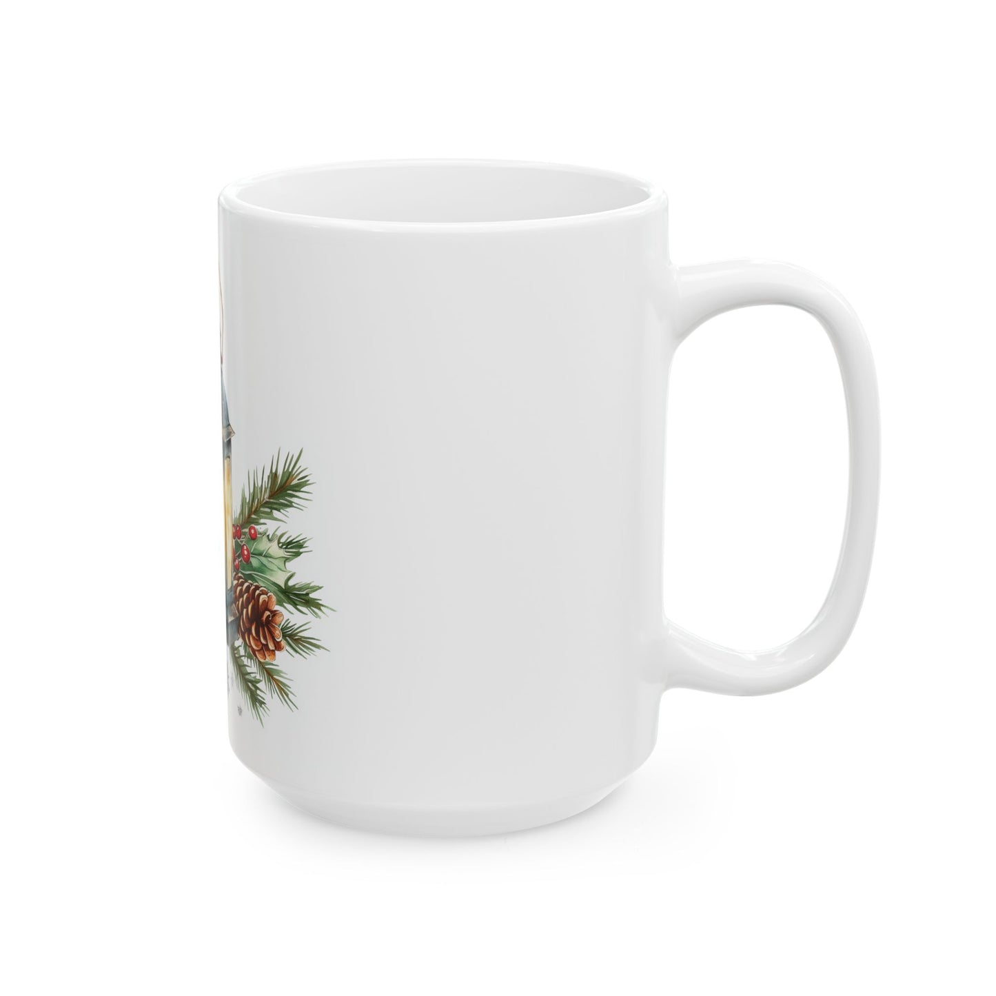 Festive Lantern Christmas Mug (11oz, 15oz)