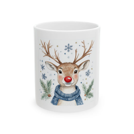 Cute Reindeer - Ceramic Mug (11oz, 15oz)