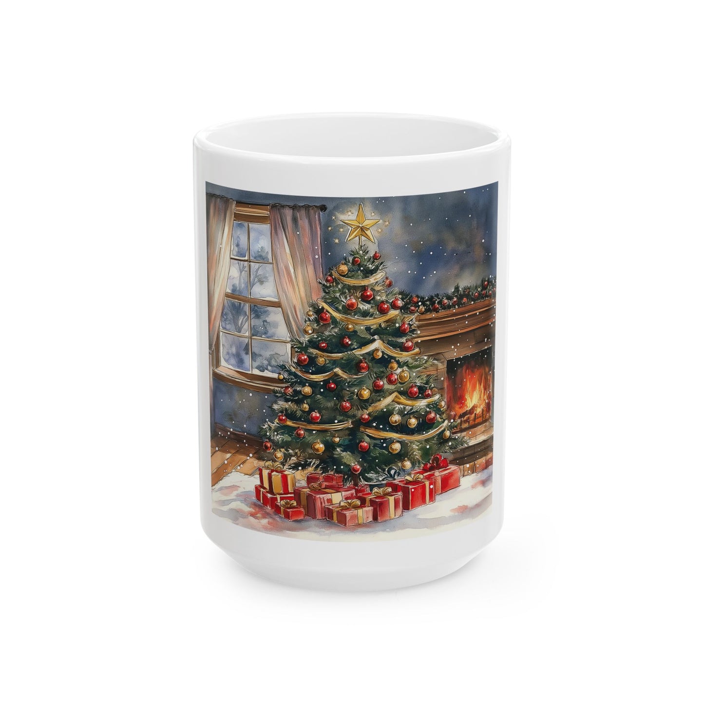 Christmas Tree Ceramic Mug - Perfect Gift Idea