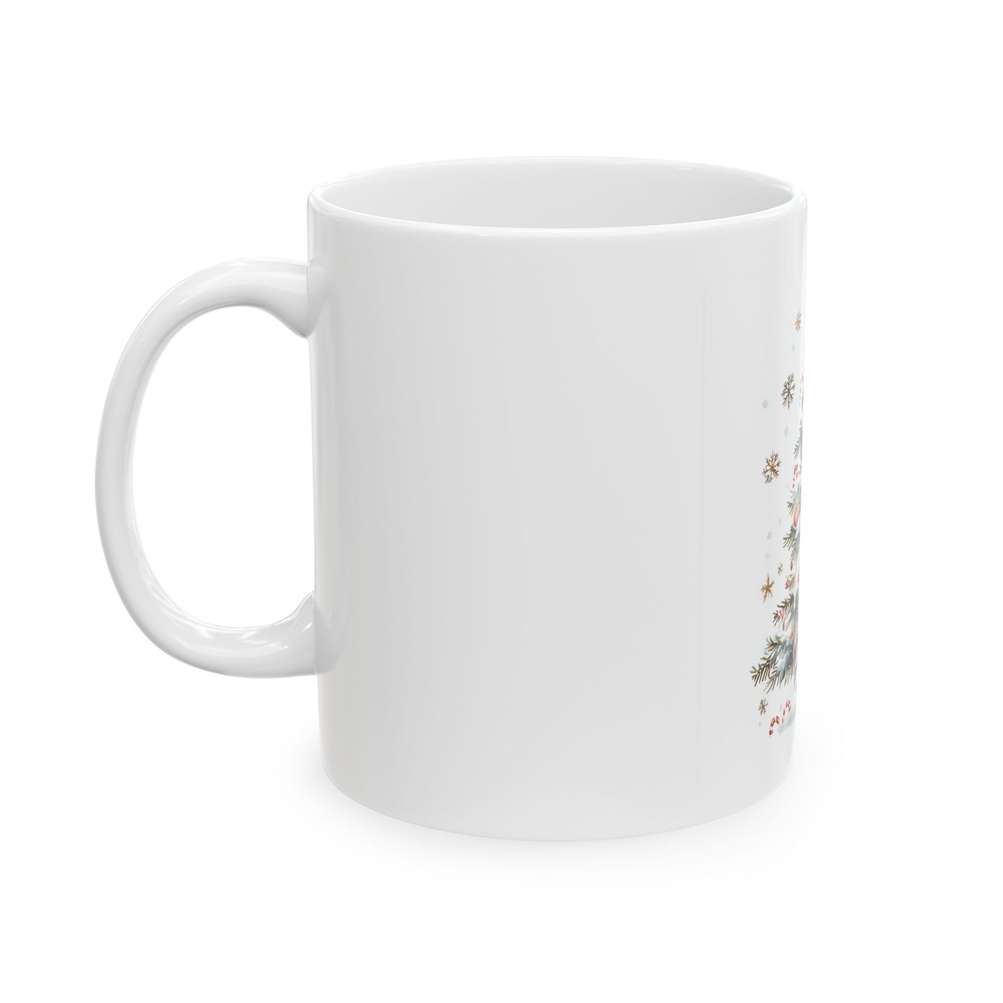 Christmas Tree Ceramic Mug (11oz, 15oz)