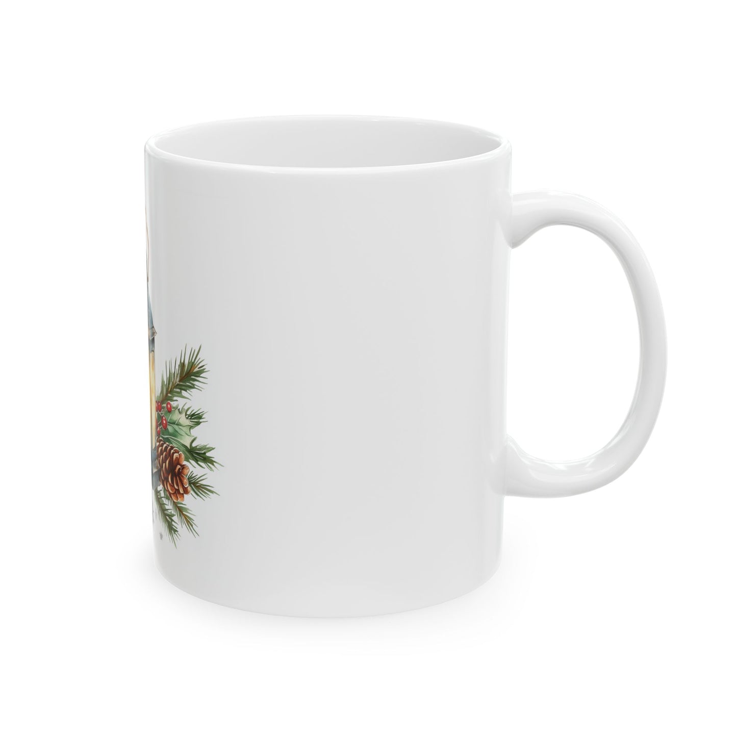 Festive Lantern Christmas Mug (11oz, 15oz)