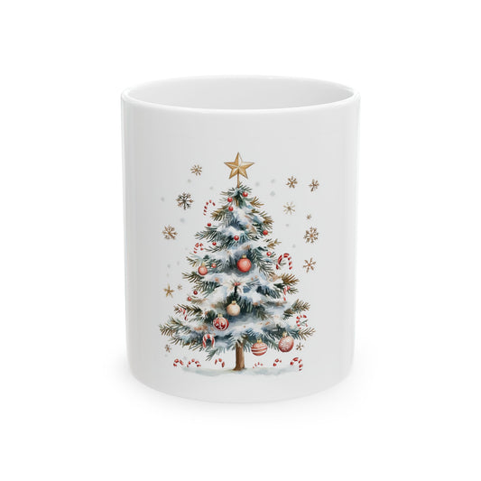 Christmas Tree Ceramic Mug (11oz, 15oz)